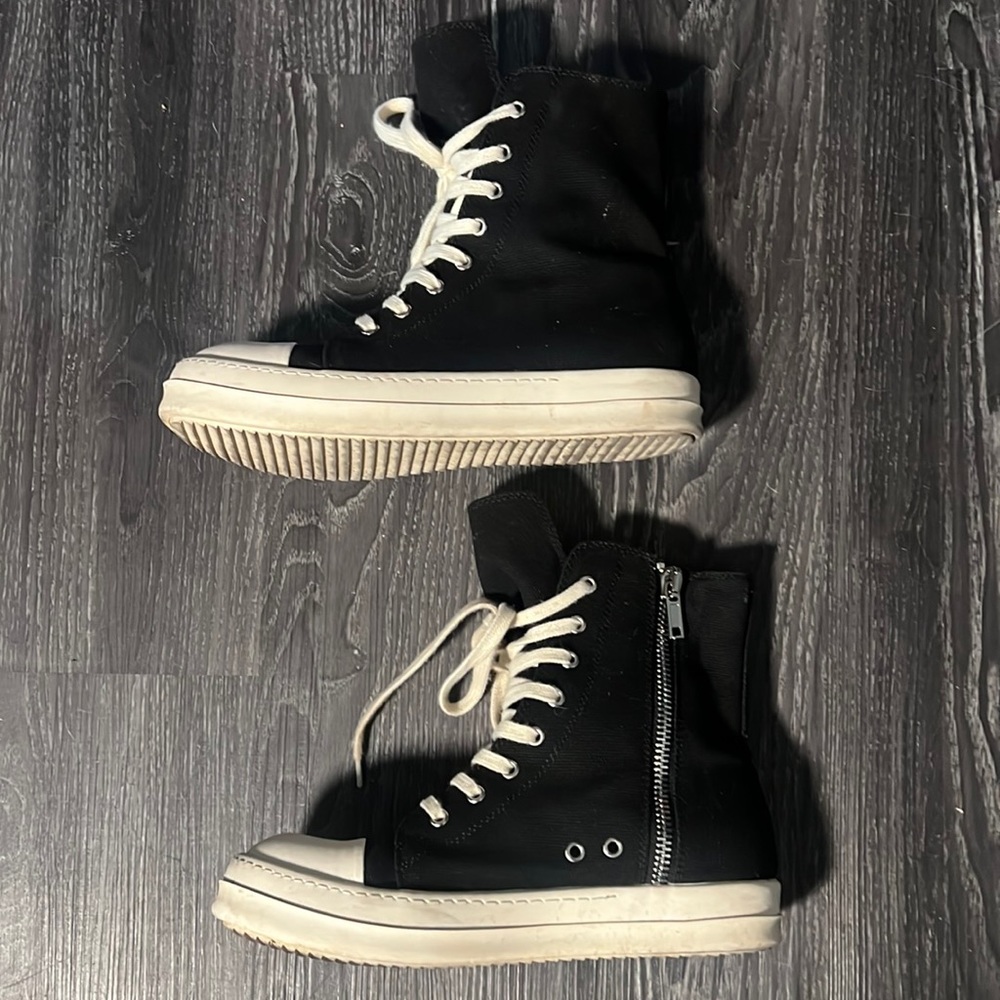 Rick Owens high top shoes